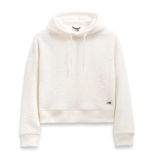 The North Face Women's Wool Harrison Pullover Hoodie - Gardenia White - NWT